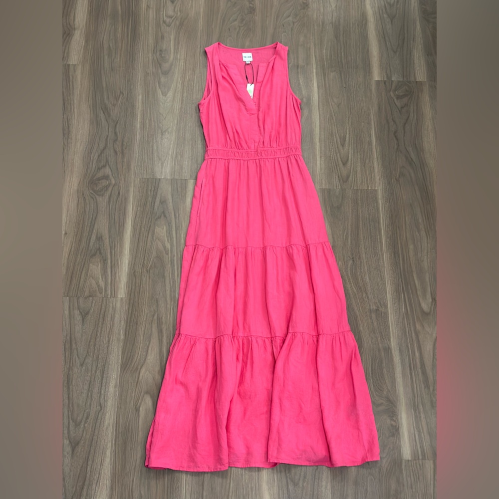 Nic+Zoe Rumba Linen Daydream Dress, Wild Pink -  NWT/ Size: Small